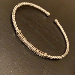 Silver Mesh Cuff